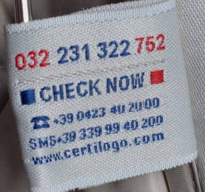 Details of the Certilogo tag