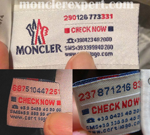 moncler check authenticity
