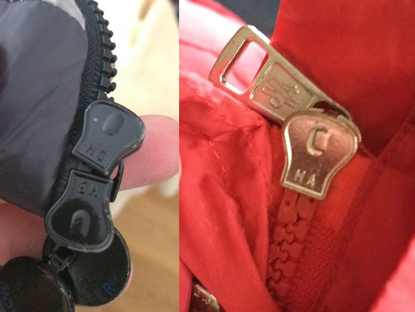 moncler zipper replacement