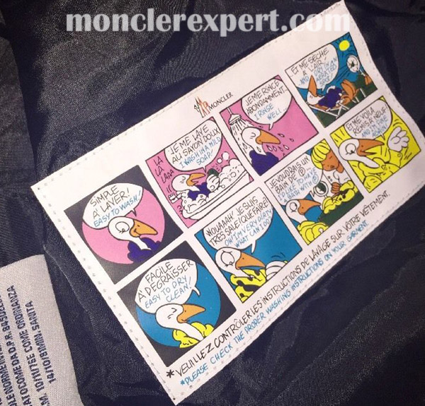 Moncler Expert - Details of the cartoon