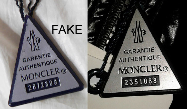 moncler triangle tag