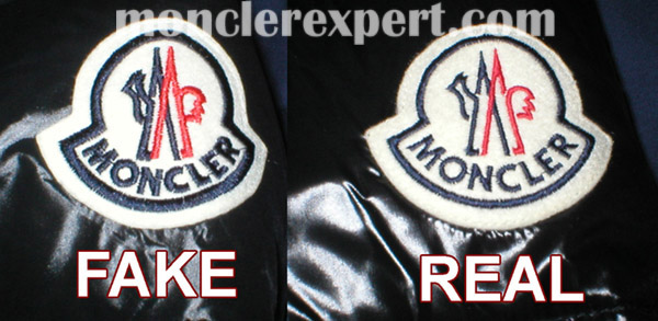 moncler rubber badge