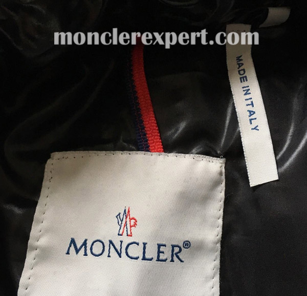 moncler size tag