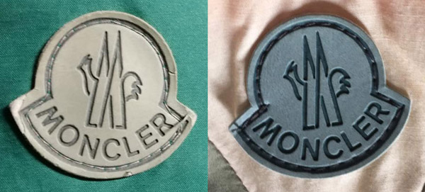 moncler hat metal badge