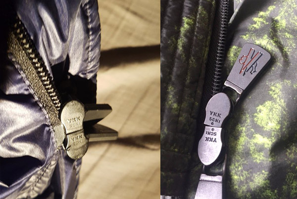 Moncler ykk zipper top