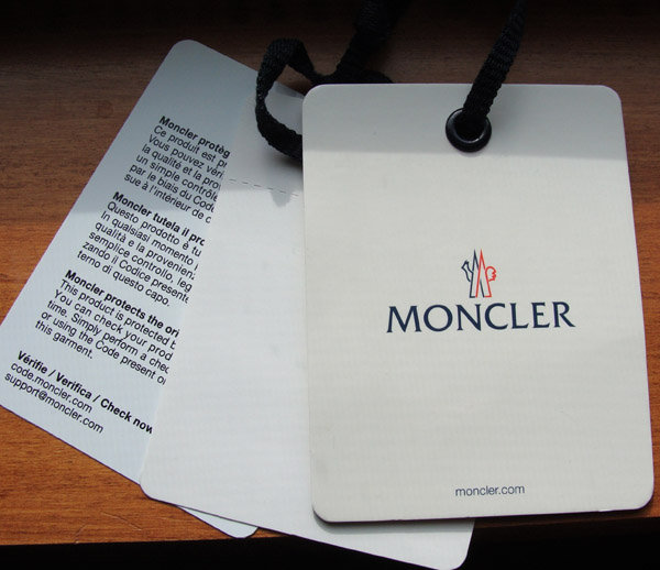 Moncler Expert - Other tags and details