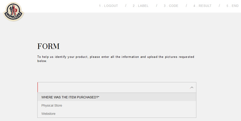 Moncler website discount
