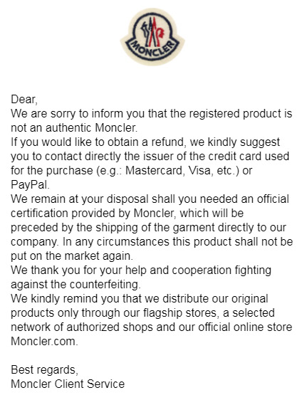 Moncler Expert How to check authenticity