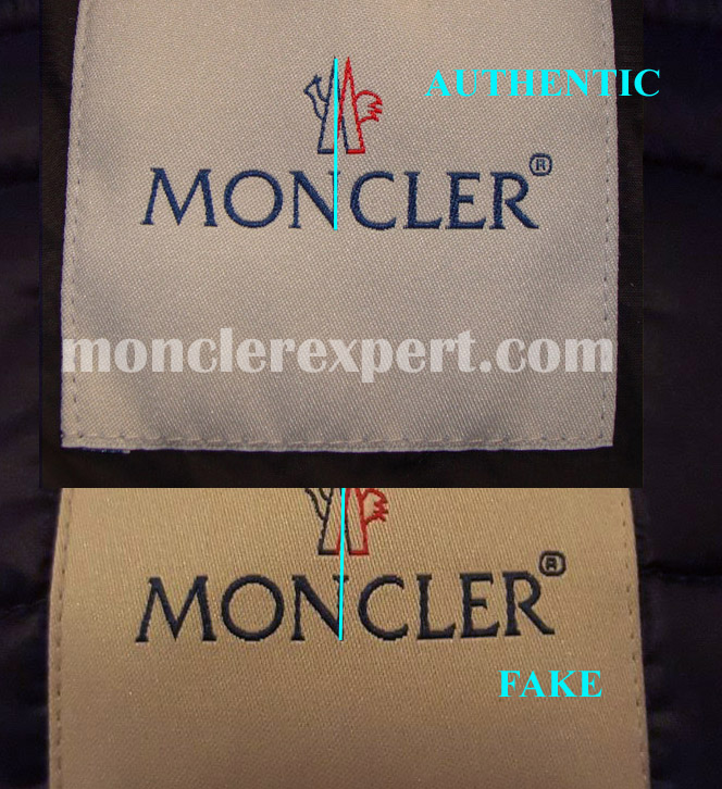 Moncler Expert - Details about the brand label